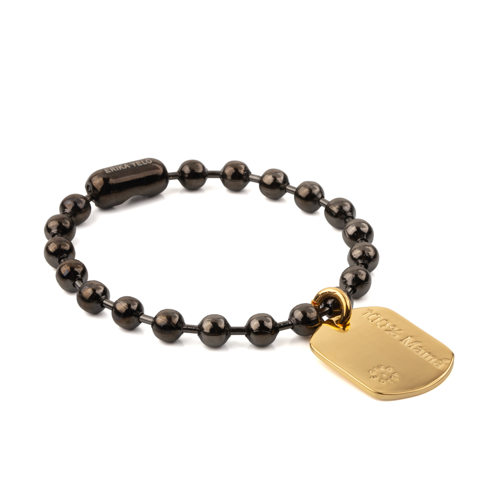 Pulsera militar 6mm 100% mamá.