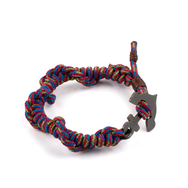 Pulsera ancla masculina.
