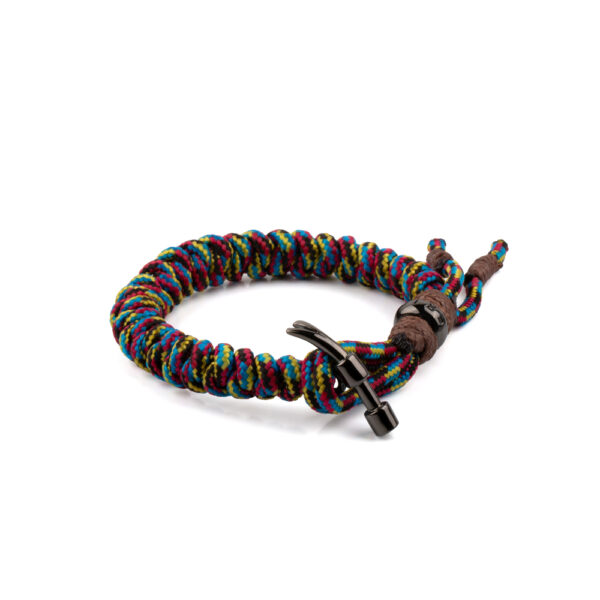 Pulsera martillo masculina titanio.