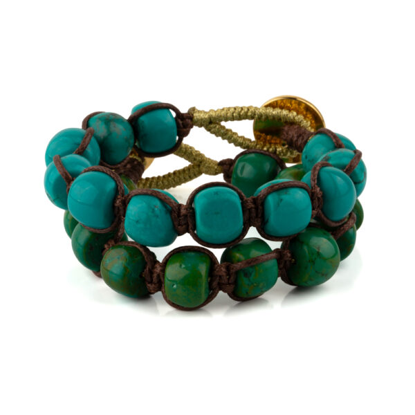 Pulseras Turquesas.